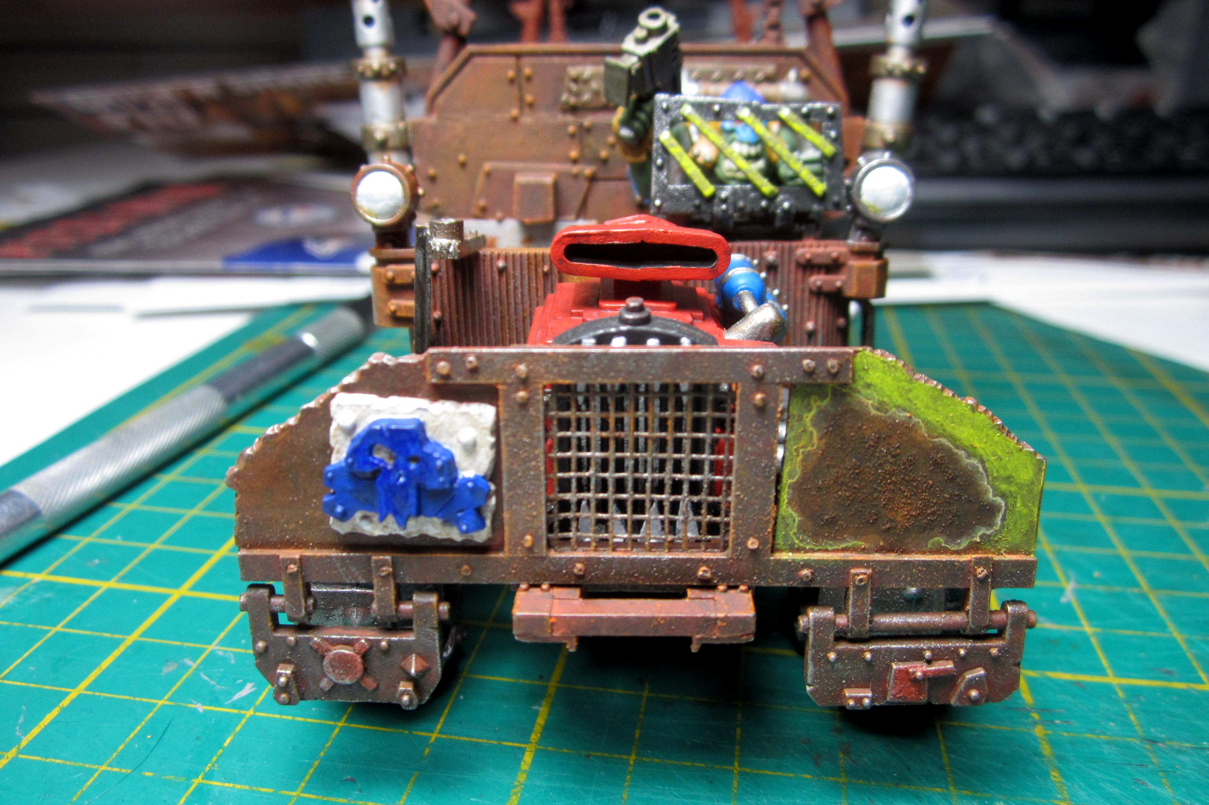 Conversion, Gorkamorka, Ork Trukks, Orks, Warhammer 40,000 - Trukk01 ...